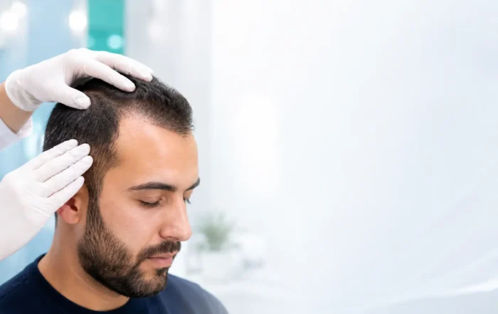 مراقبتهای بعد از کاشت مو و بررسی خط رویش مو توسط پزشک در کلینیک نوژا کاشت