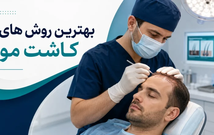 بهترین روش های کاشت مو
